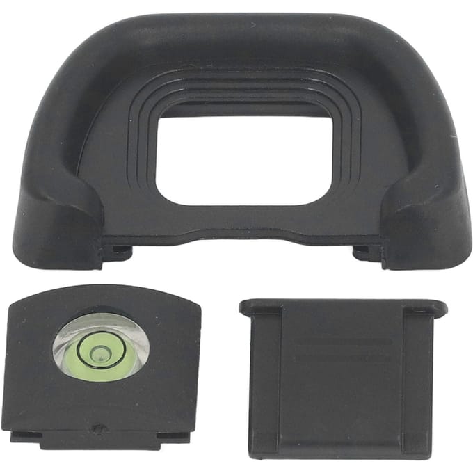 Oogschelp met waterpas en flitsschoenafdekking Beter observatie-effect Oogschelp vervanging voor D780 zoeker camera black