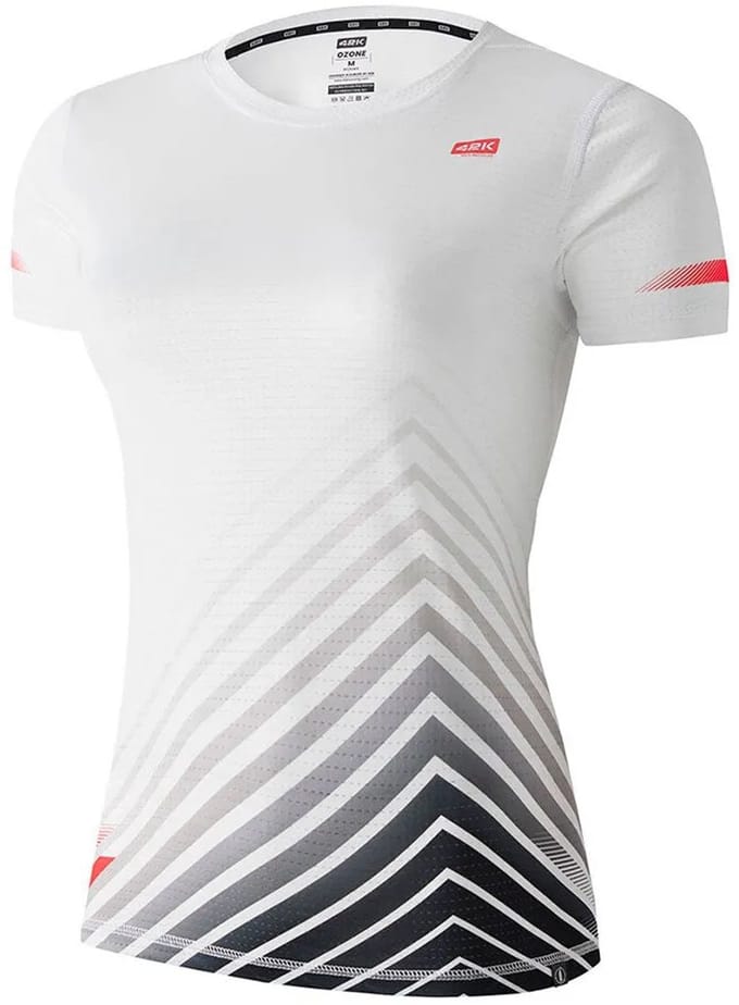 42k Running Ozone T-shirt Met Korte Mouwen Wit S Vrouw