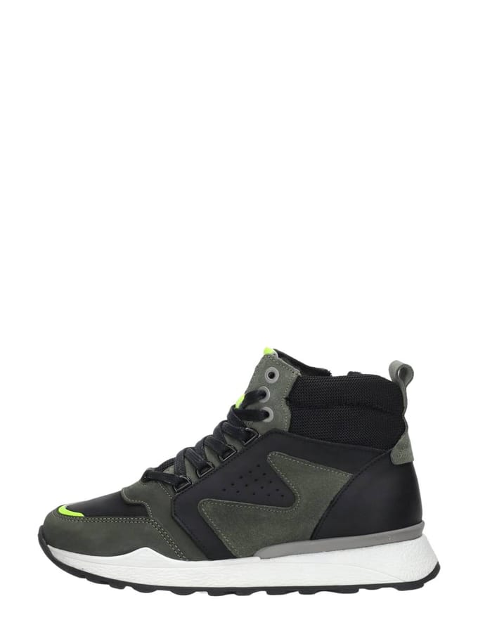 SUB55 Veterschoenen Hoog Veterschoenen Hoog - Groen - Maat 31