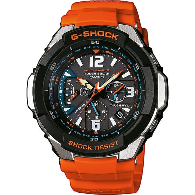 Casio GW-3000M-4AER - Horloge - 50 mm - Kunststof - Oranje
