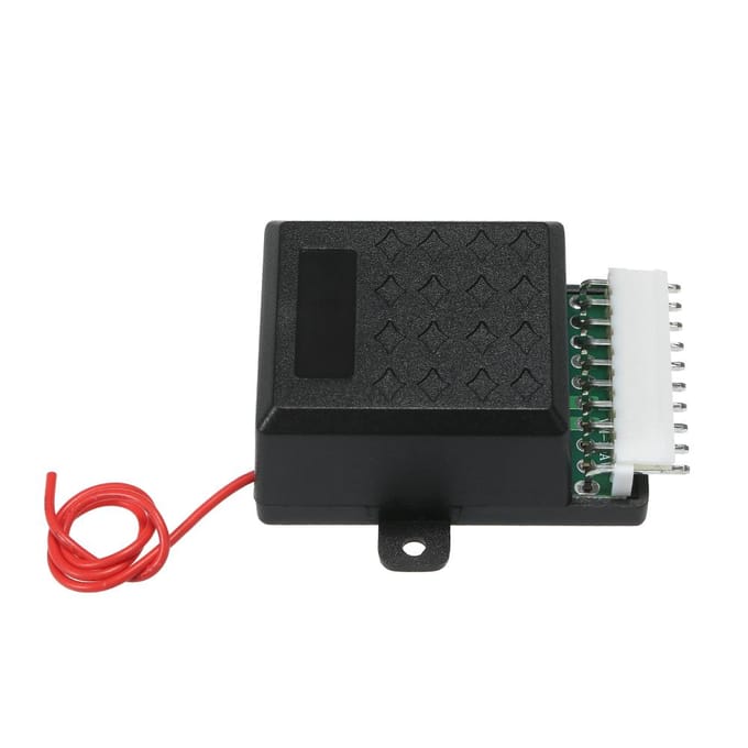 12V Universele Auto Auto Centrale Kit Deurslot Vergrendeling Voertuig Keyless Entry Systeem met 2 blue