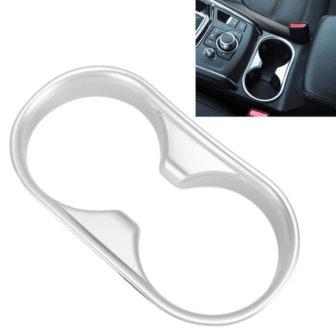 Bekerhouder Afdekking Frame Sierlijst Auto Interieur Accessoires Vervanging voor Mazda CX?5 KF 2017?2021 white