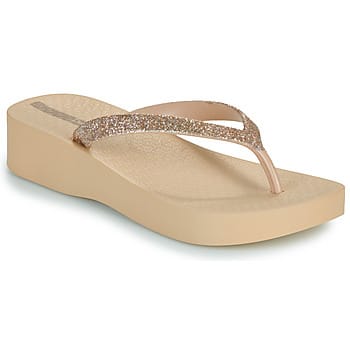 Ipanema Anatomic Mesh Chic Plateau Dames Slippers - Beige