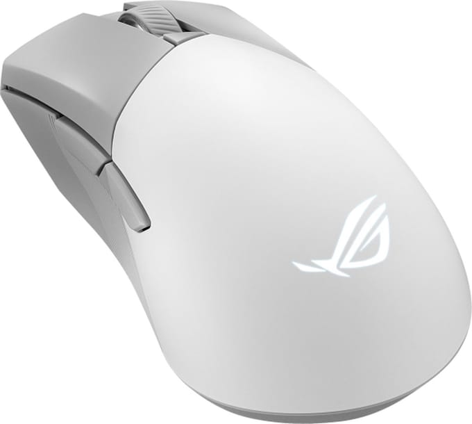 ASUS ROG Gladius III Draadloos AimPoint - Gaming muis - Optisch - 6 knoppen - Wit
