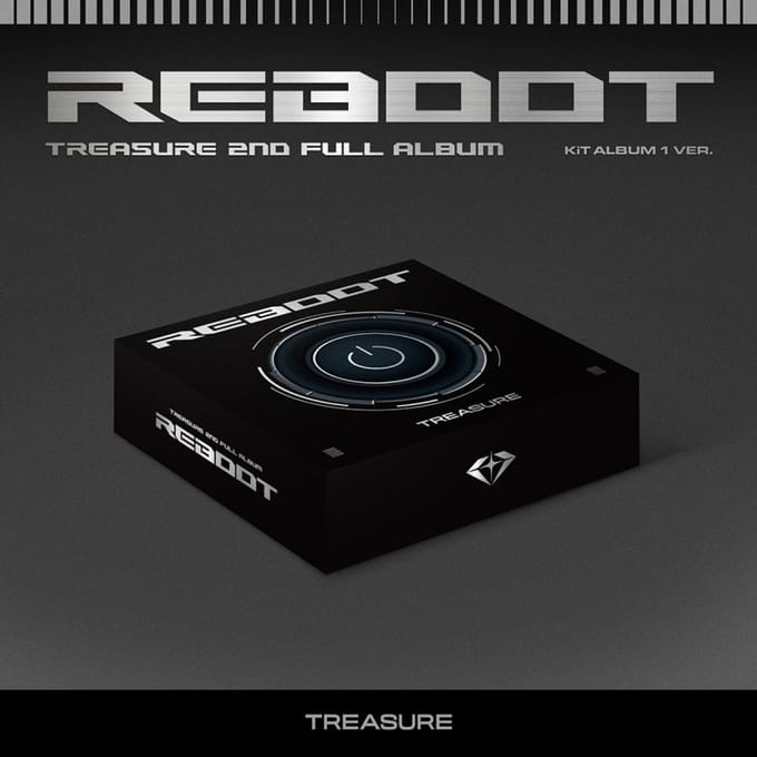 Treasure   Reboot   2e Regelmatig Album  Kit Album black