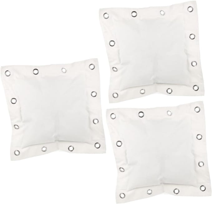 Bokszak Muur - Kick Pad - Bokstraining Thuis - Professionele Kwaliteit - 40x40x3CM - Wit