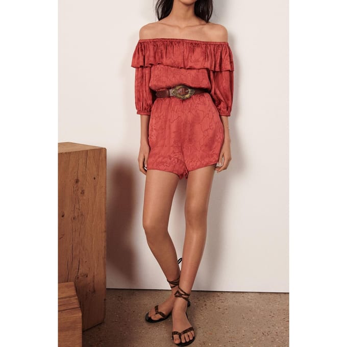 BA&SH Combinaison Doria Boisderose Größe: M | Playsuits Outlet | Damen