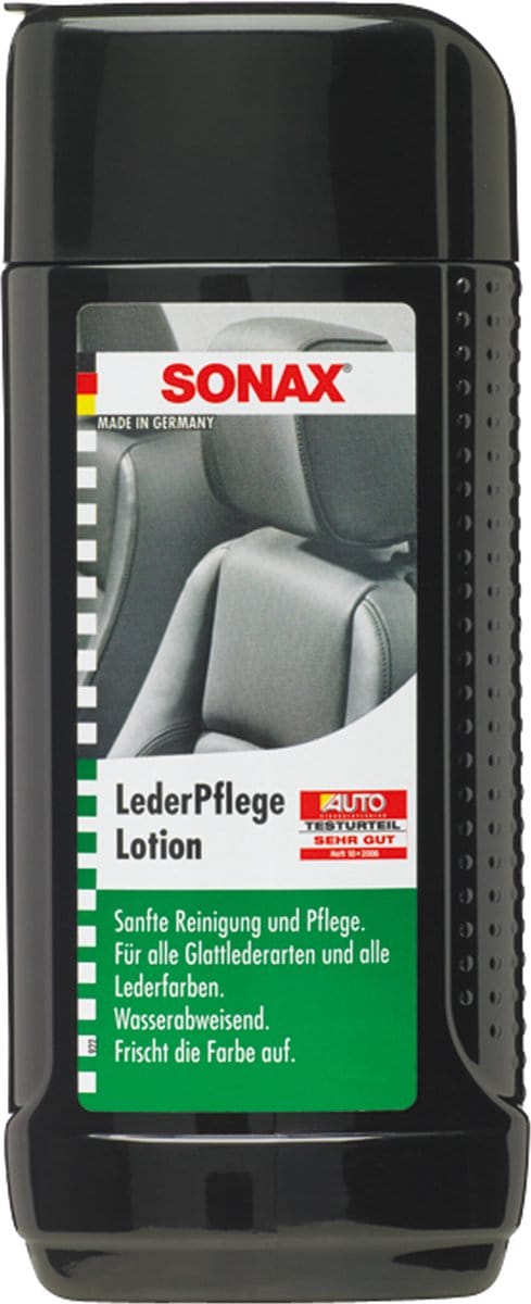 Sonax Leer Lotion - onderhoud voor echt en kunstleer - met bijenwas - 250 ml
