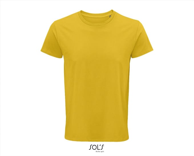 SOL'S - Crusader T-shirt - Geel - 100% Biologisch katoen - S