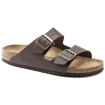 Birkenstock Arizona Slippers en Sandalen Dames - Bruin - Maat 41 - Nubuck