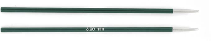 KnitPro Zing - verwisselbare breipunten - 13cm - 3.00mm