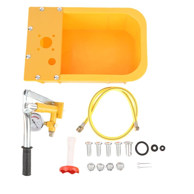 Handmatige Waterdruktestpomp met Manometer G1/2 Standaard Draadconnector Waterleidinglekkage