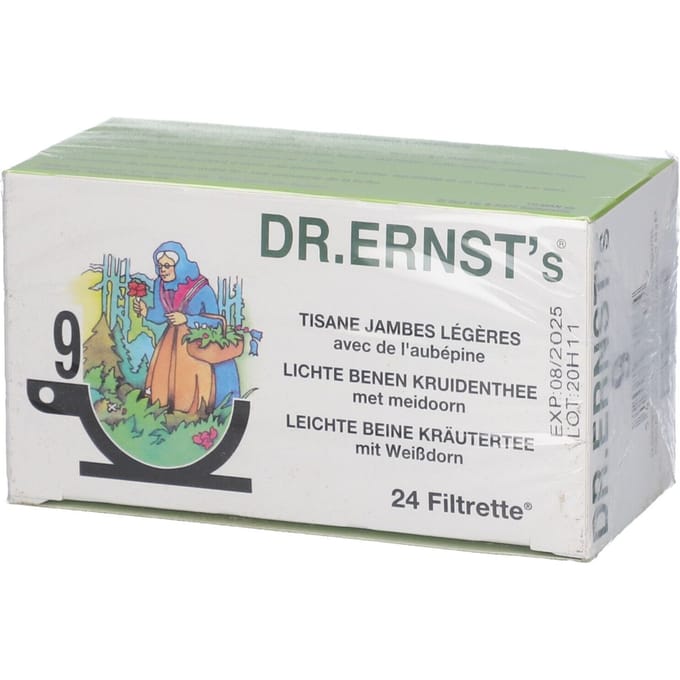 Dr Ernst Filt N 9 Thee Bloedsomloop 24 Filterzakje