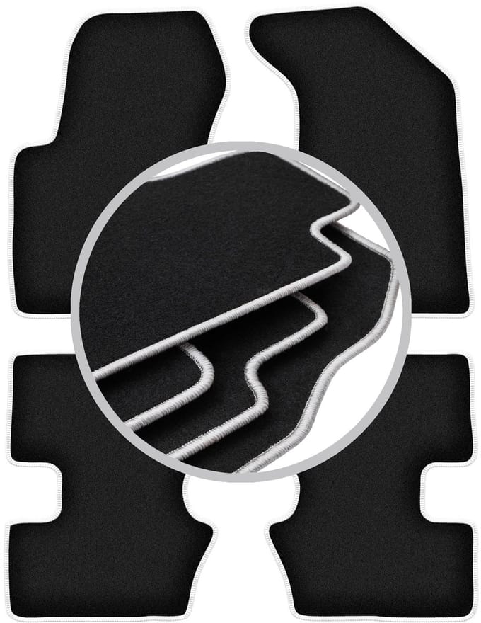 CARLUX-SILVER automatten voor: Jeep Patriot off-road (2006-2016)