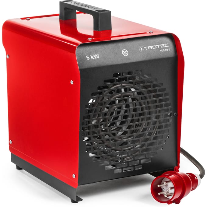 Elektrisch verwarmde ventilator TDS 29 E