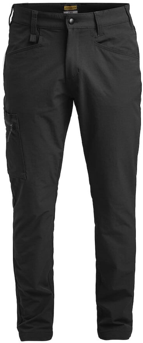 Jobman 2318 Service Trousers Stretch 65231870 - Zwart - C48