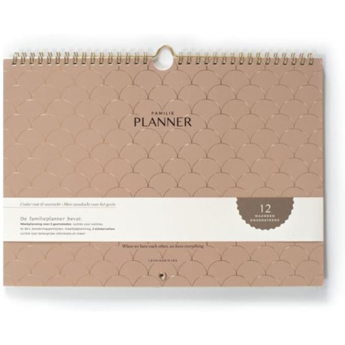 Familie Planner - Leukigheidjes