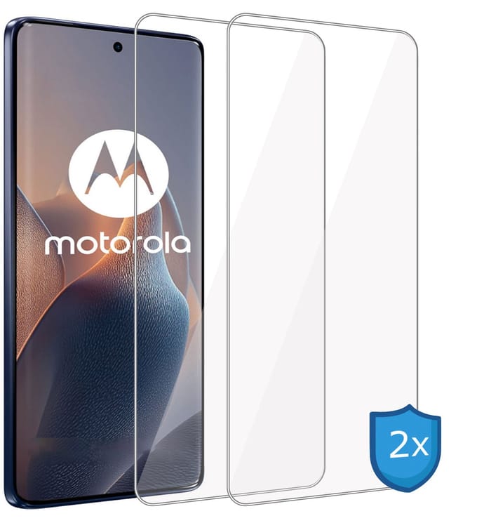 2x TechNow Screenprotector geschikt voor Motorola Edge 60 Fusion Screenprotector - Gehard Glas - Proteqt+