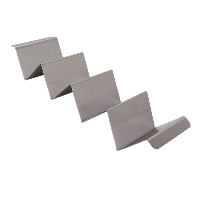 Keuken Taco Houder Standaard Golfvorm RVS Taco Schelp Houder Grill voor Bakken L L gray