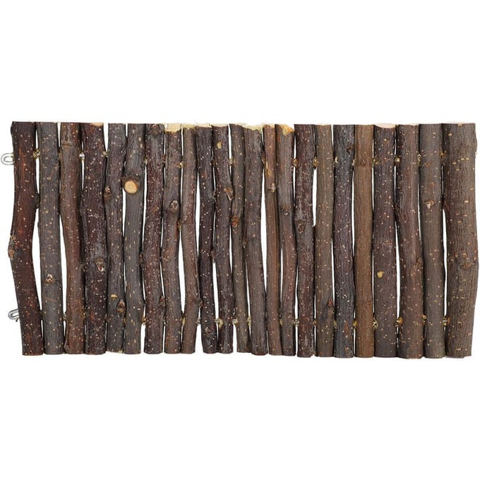 Pont en arc en bois pour hamster, échelle, lapin, petits animaux, cage pour animaux de compagnie, accessoires M Small black