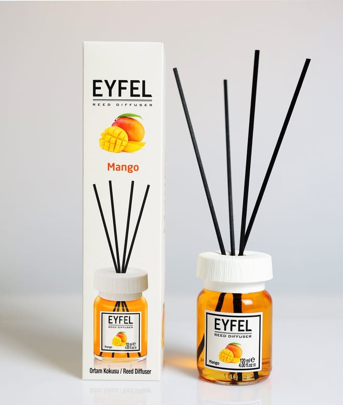 EYFEL Parfum d'ambiance Mangue 120 ml - Parfum d'ambiance Mangue
