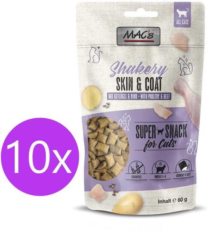 MAC's CAT - Shakery 10x60g - Huid & Vacht