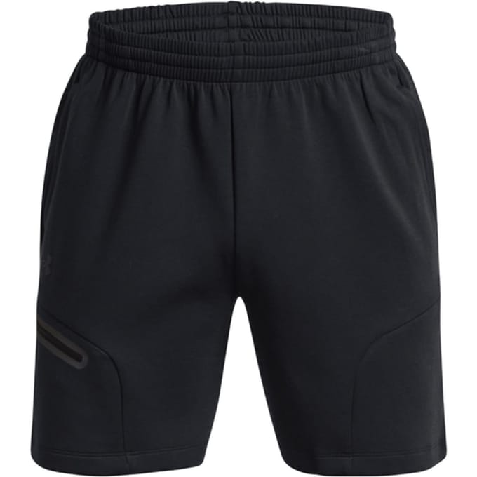 Under Armour Unstoppable Fleece Korte Broek Zwart K001