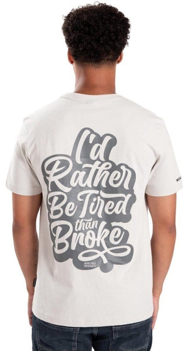 LODI T-SHIRT - LIGHT GREY S