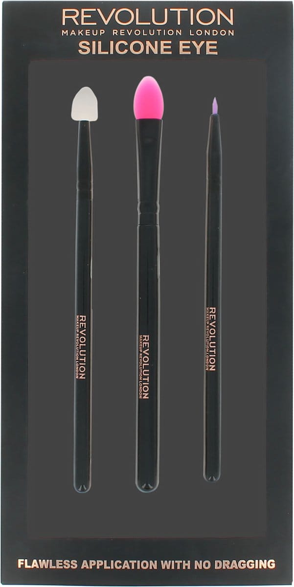 Makeup Revolution Silicone Eye Brush Set