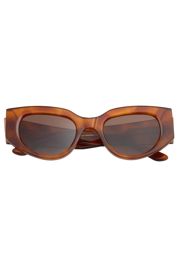 Ace & Tate Mirko Sepia Sun Größe: M | Sonnenbrillen Outlet | Unisex | Braun