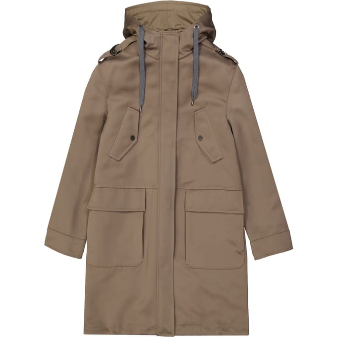 Brunello Cucinelli-katoenen parka