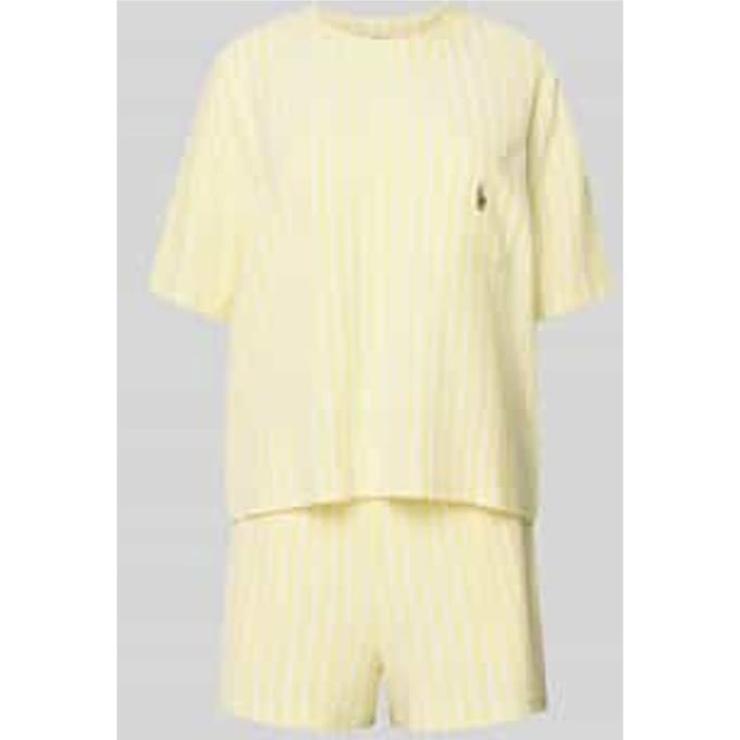 Relaxed fit pyjama van katoen-modal-mix