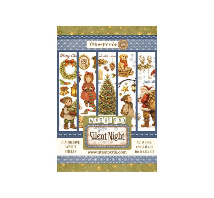 Stamperia Washi pad "Silent Night"
