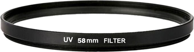 DW4Trading UV Filter - Standaard – Camera beschermingsfilter - Coating Glare Protector - 58 mm