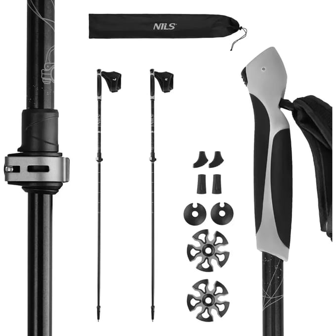 Verstelbare Trekkingstokken 93-125 cm - Lichtgewicht Aluminium