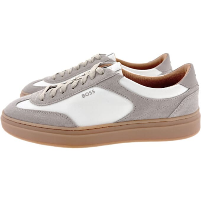 Low-top sneakers van echt rundleer model 'Kieran_Tenn_sdnyn'
