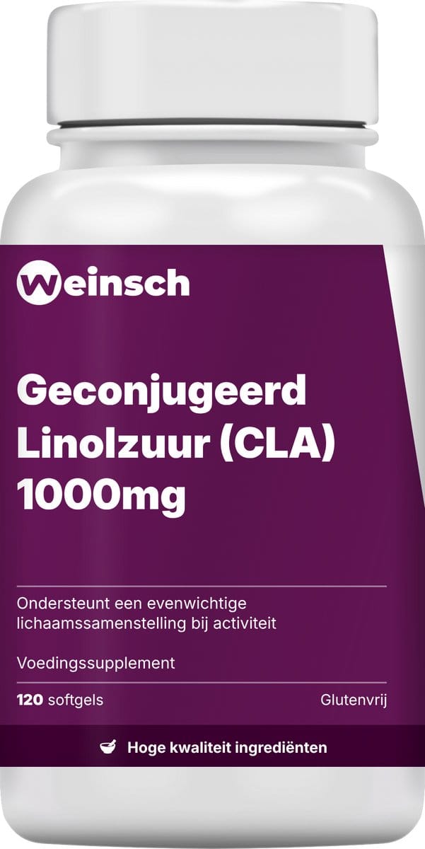 Weinsch Geconjugeerd Linolzuur (CLA) 1000mg | 1400mg | 120 softgels