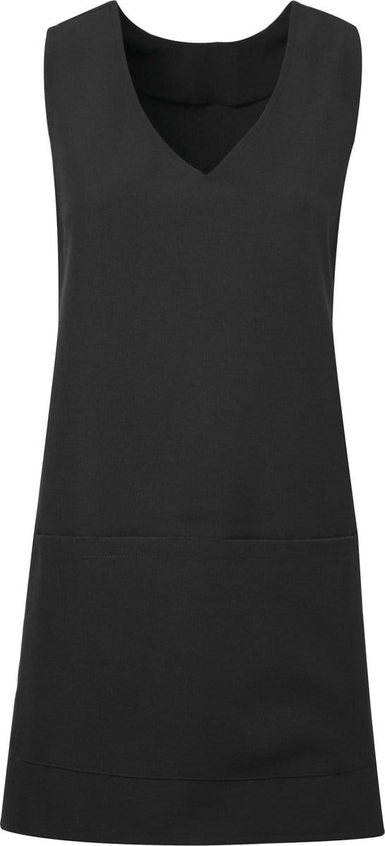 Schort/Tuniek/Werkblouse Dames S/M Premier Black 100% Polyester
