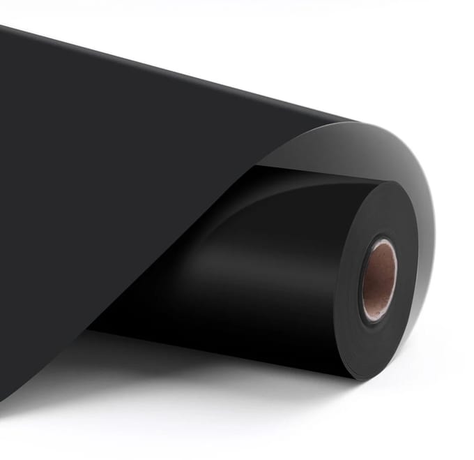 LOKLiK Permanent Adhesive Vinyl Matte - Zwart - 30.5 x 180 cm