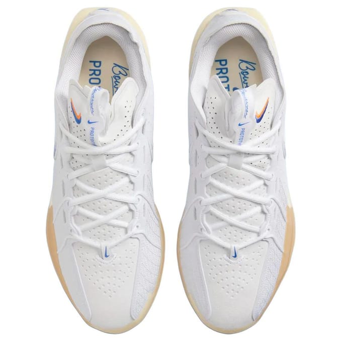 Nike Air Zoom GT Cut 3 EP Pack Blueprint Baskets Unisexe Blanc Lait de Coco Jaune Gomme HJ8205-100 44 white