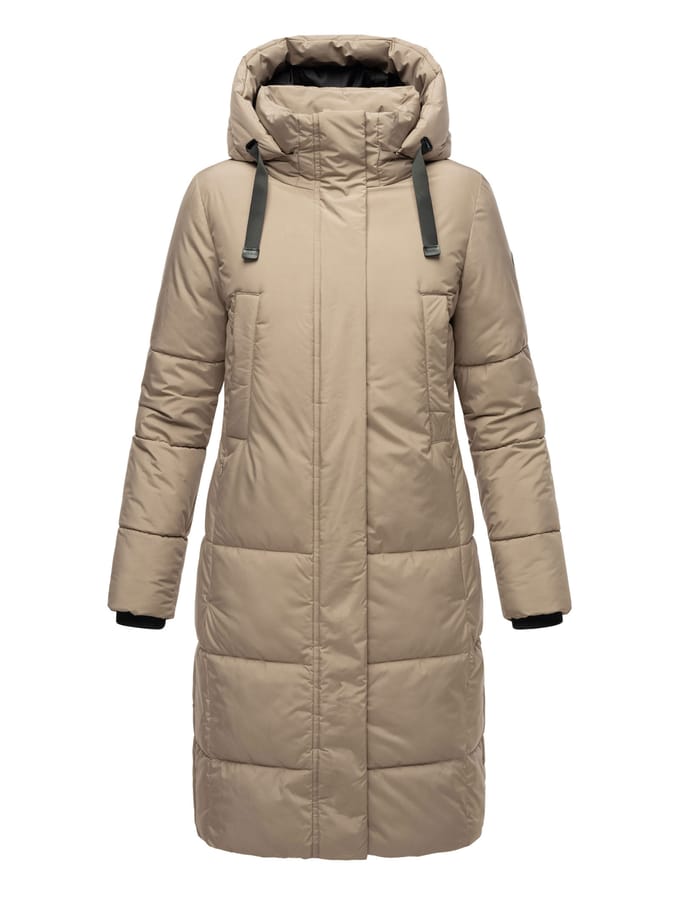 Marikoo dames winterjas Laryaa – lang, warm & met afneembare capuchon