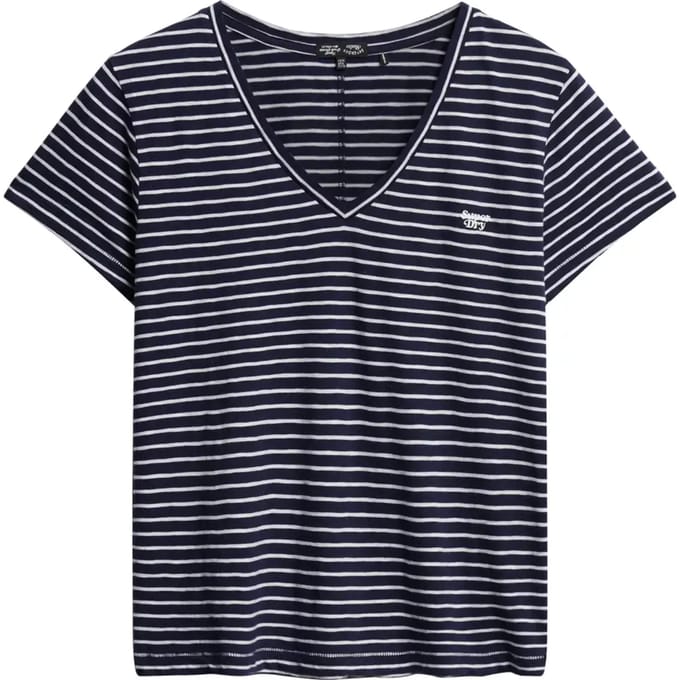 Superdry Studios Slub Emb Shirt Dames