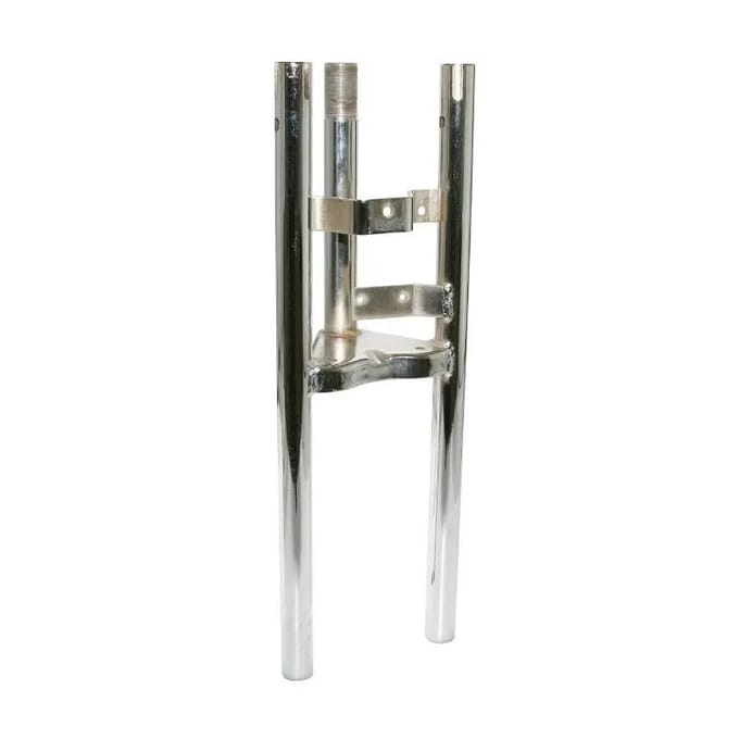 Corps de fourche supérieur pour mobylette Peugeot 103 MVL chrome
