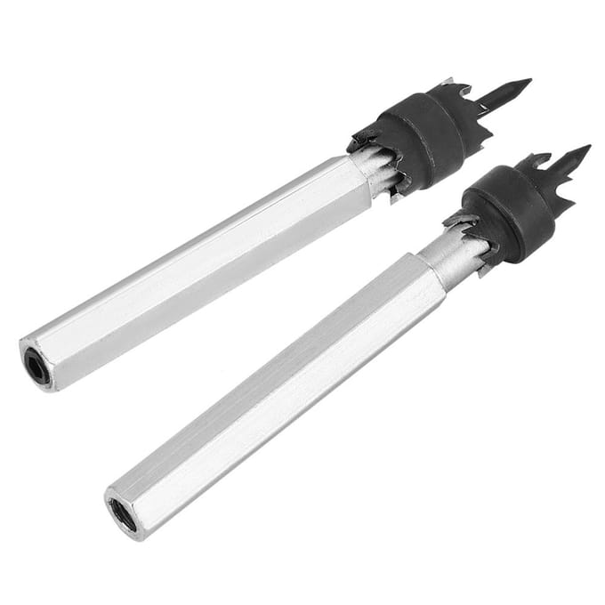 2Pcs Spot Weld Drill Bit High Speed Steel Hex Shank Electric Power Tool Accessories
