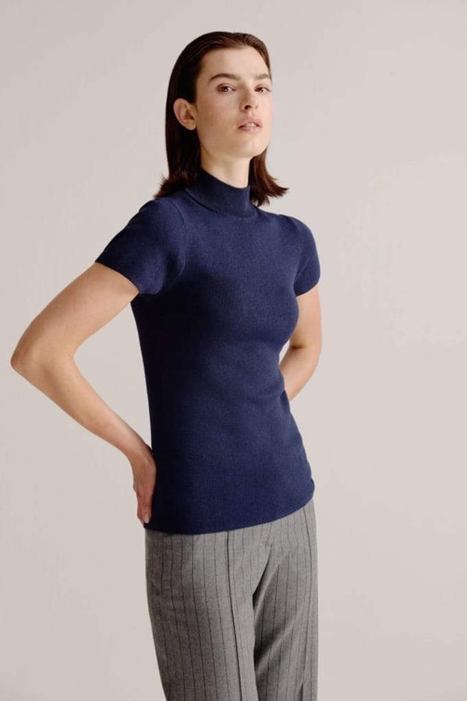 Josephine & Co Senna Sweater Navy Maat: XS | Sweaters Outlet | Dames | Blauw