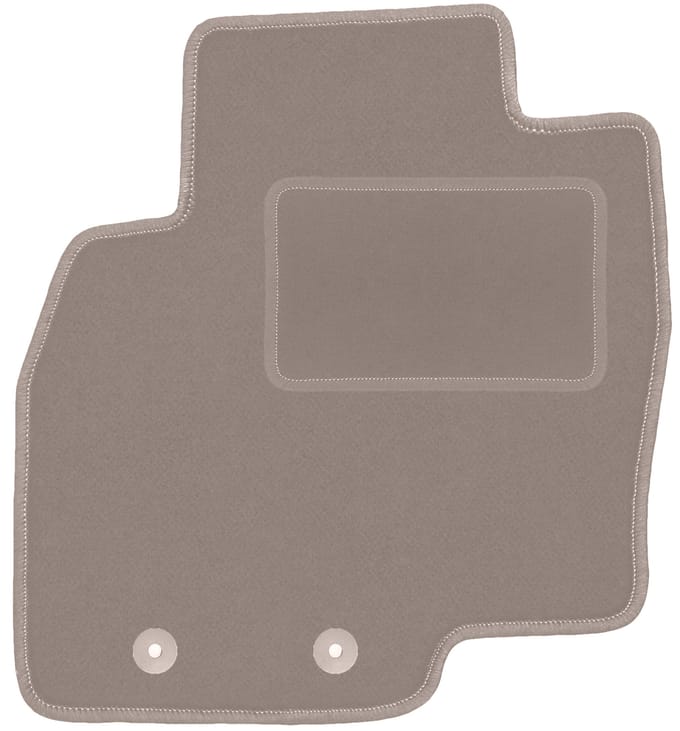 Beige bestuurdersmat voor: Mitsubishi Grandis minivan (2004-2010)