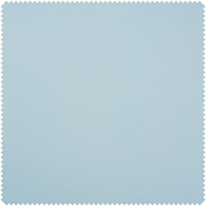 Katoenen stof "Uni" - Pastel-Blauw
