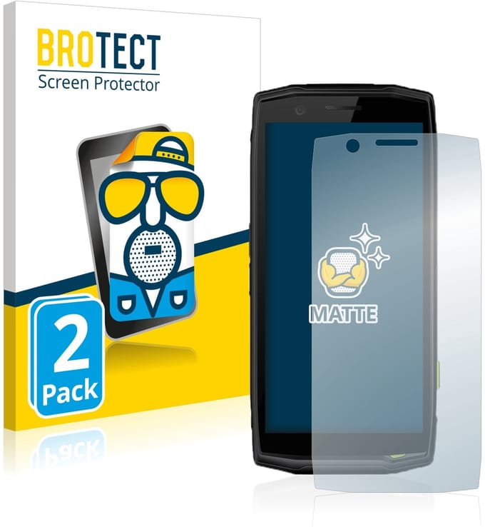 BROTECT - Screenprotector voor Crosscall Action-X5 - Folie Beschermfolie matte 2 Stuks