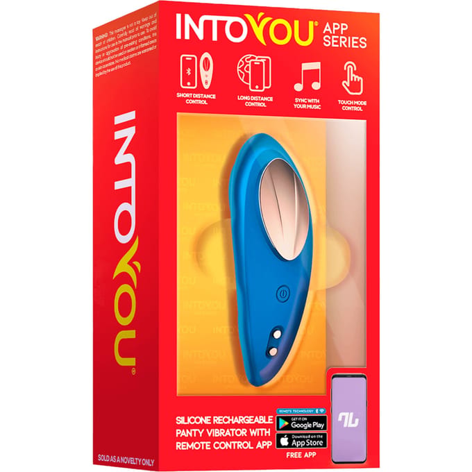 Intoyou - Panty Vibrator - Vibrerend Slipje - Met App Control - Blauw