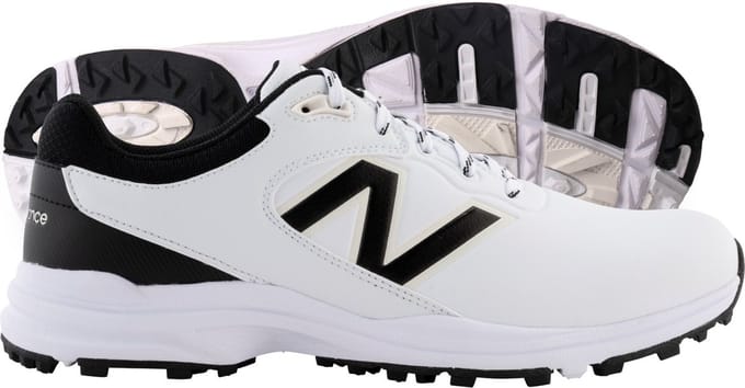 New Balance M003 Heren Golfschoenen Wit Zwart
